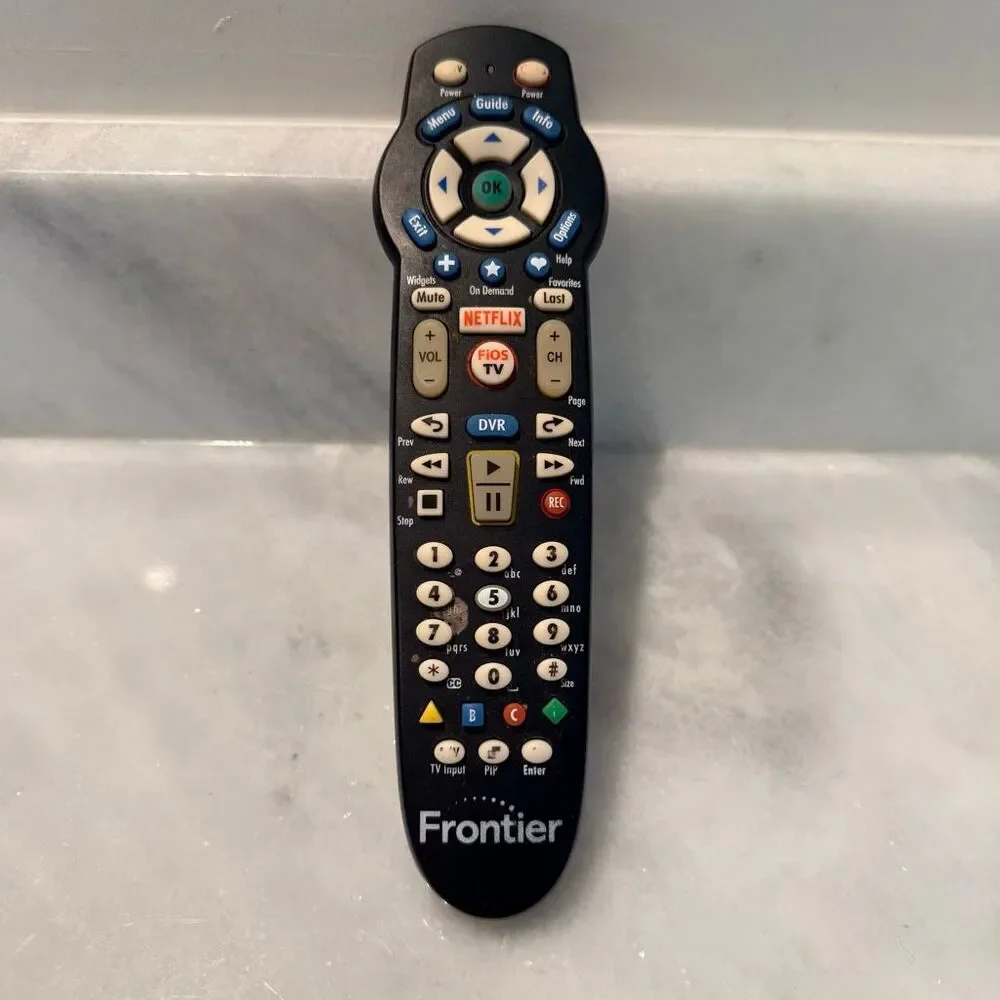 Frontier FiOS TV FTR P265v3.1 Replacement Black Remote Control